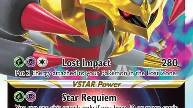 Giratina Vstar card